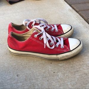 Red converse!